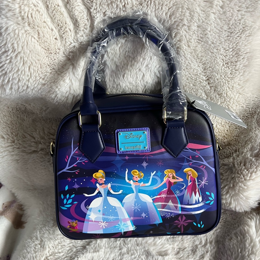 New Loungefly Cinderella crossbody purse